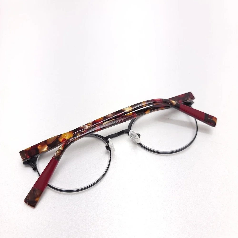 Ellen Degeneres Eyeglasses Frames Only‎ ED503 O-14 BLK Tourtis 50-19-143 Metal